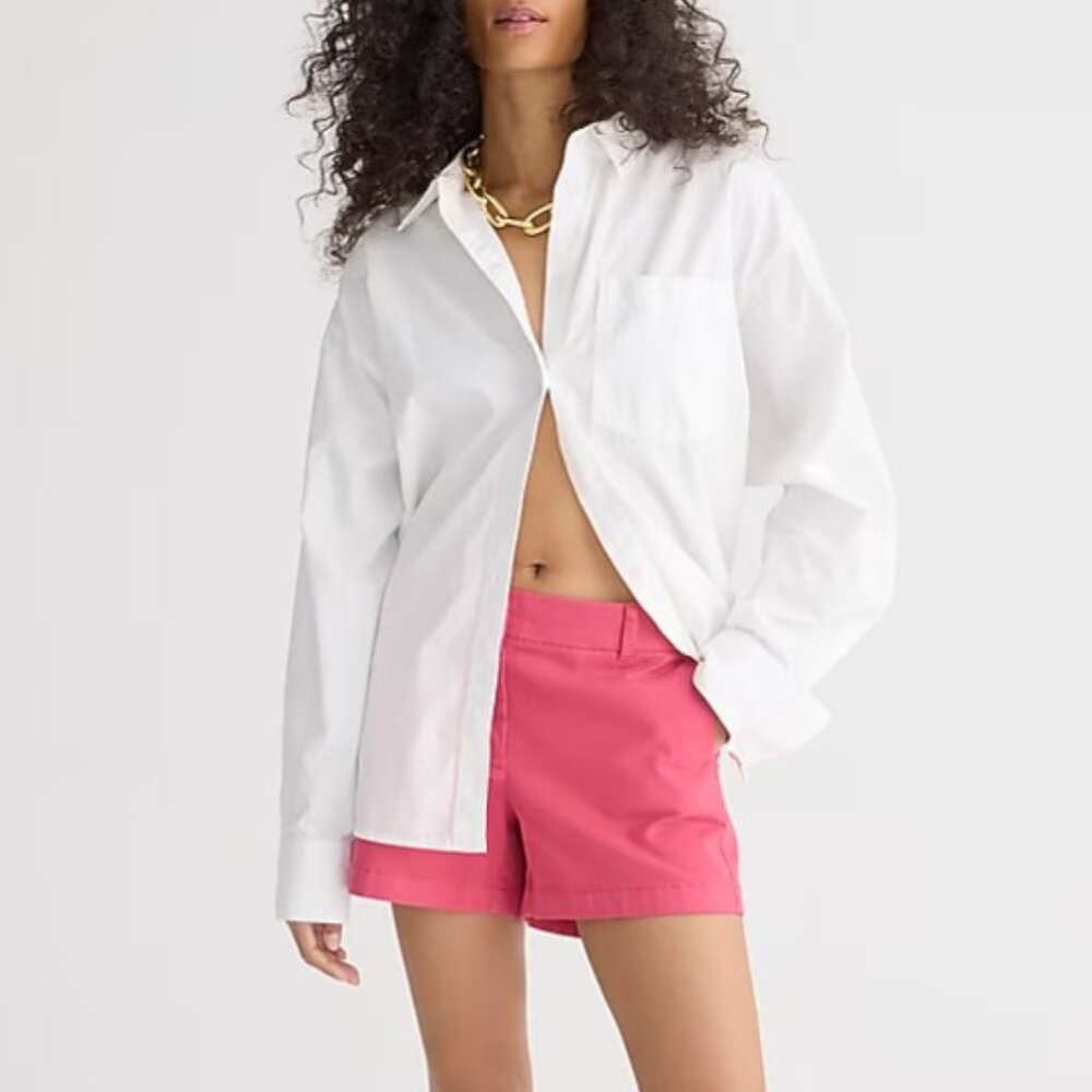 J. Crew 4" Chino Short Pink | US 4